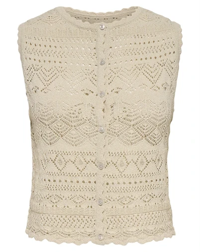 Only - ONLLuza Reversible Top - Birch 